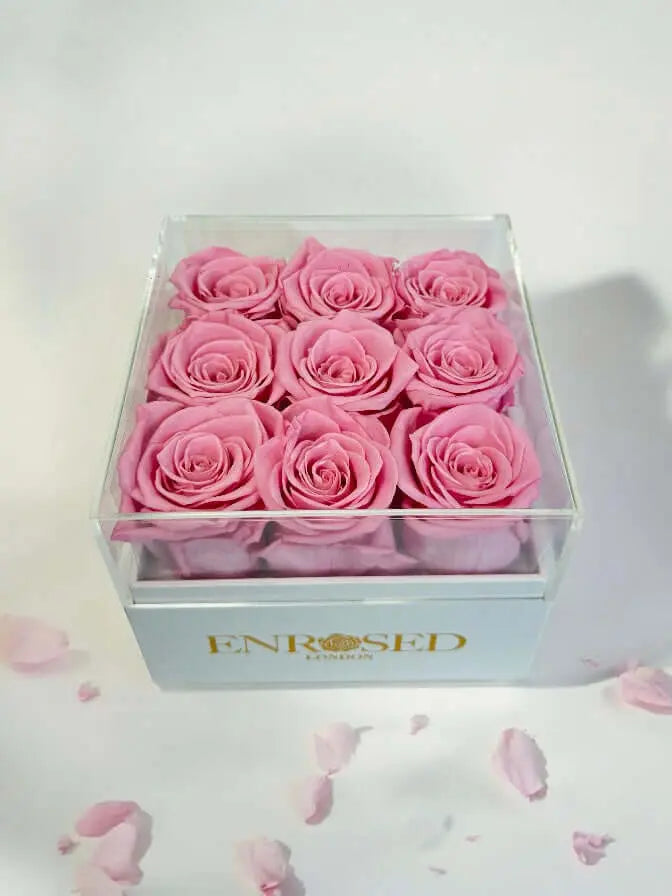 Nine Roses of Elegance.