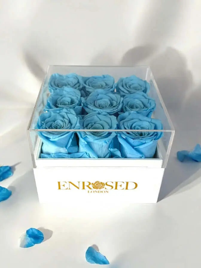 Nine Roses of Elegance.