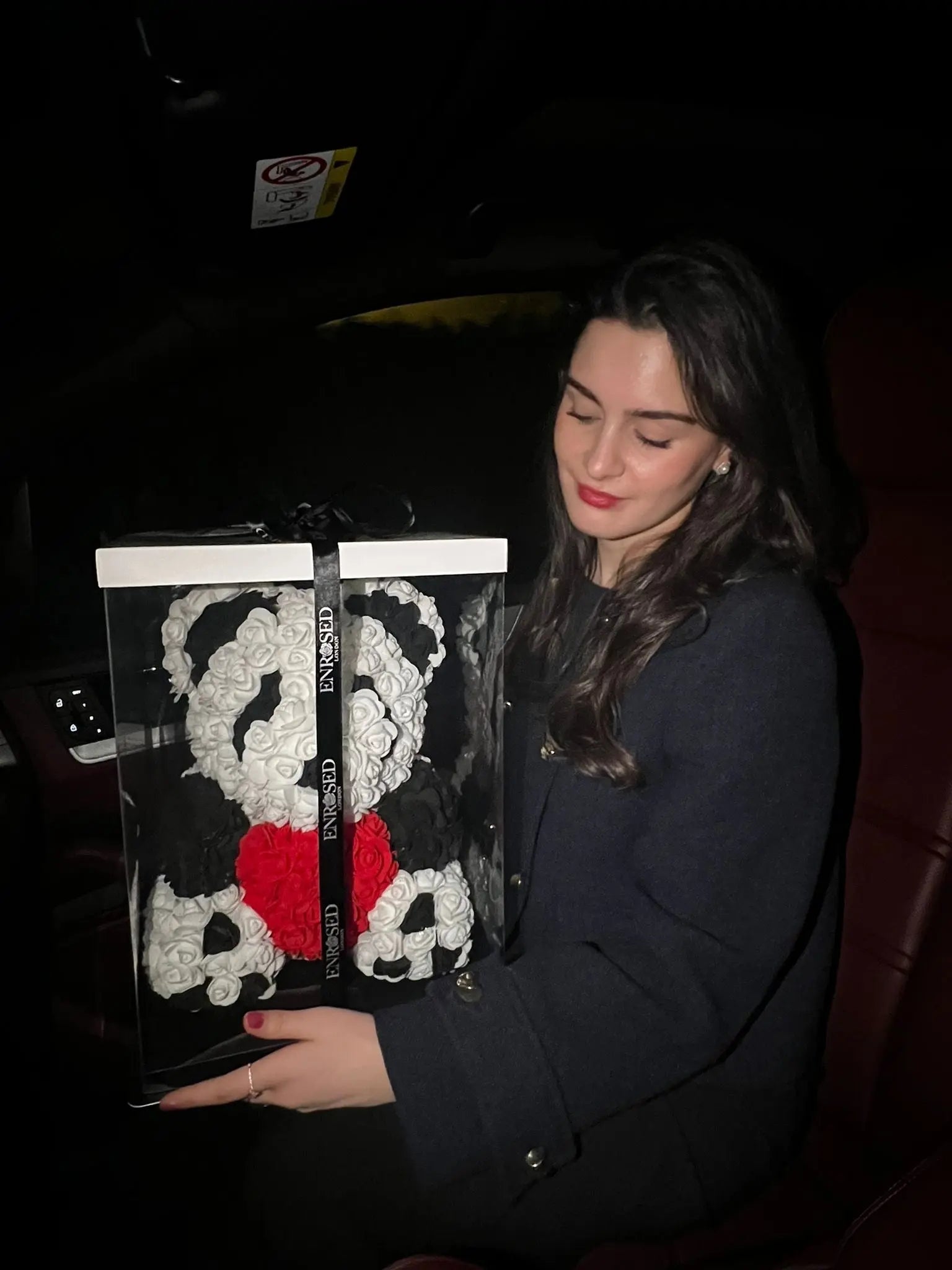 Panda Rose Bear - Grandi.