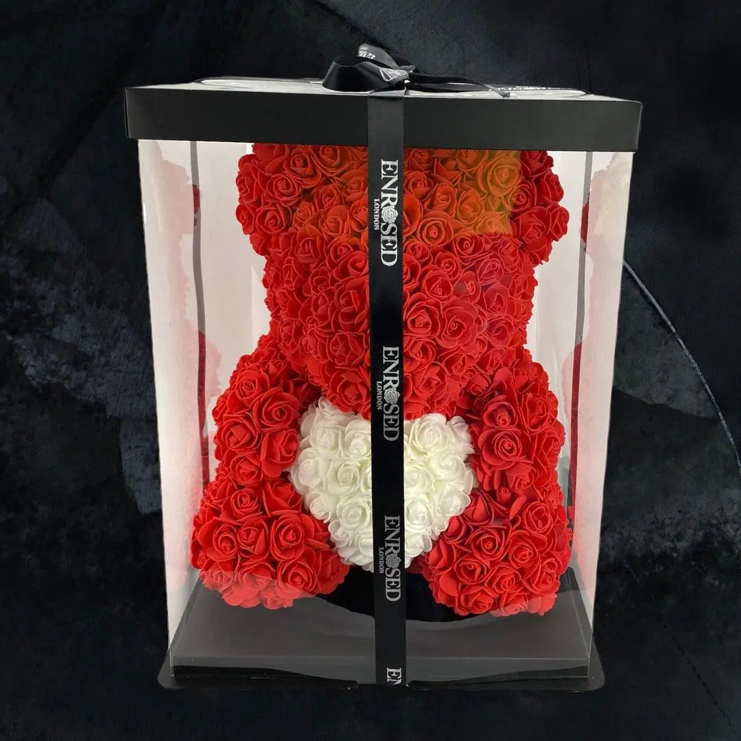Red Rose Bear - Grandi.