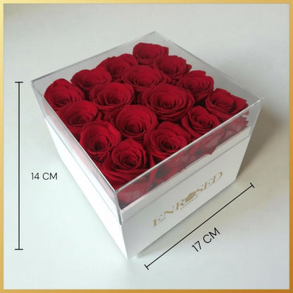 Negen rozen van elegantie