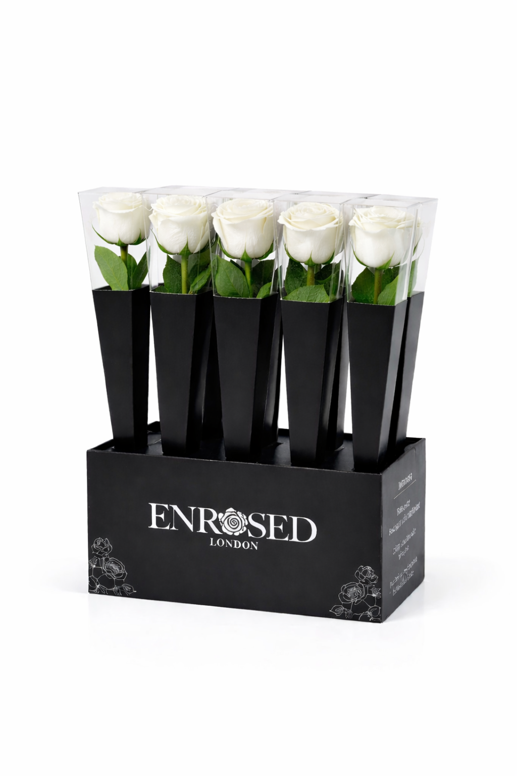 12 Steelrozen met display