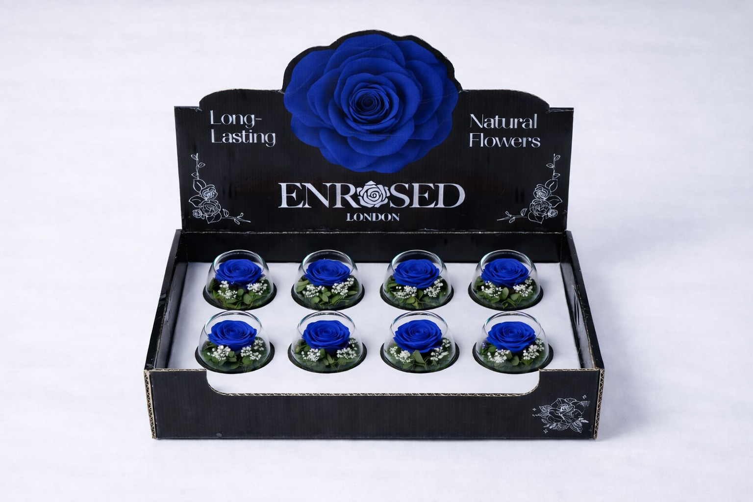 Bowl rozen met Display