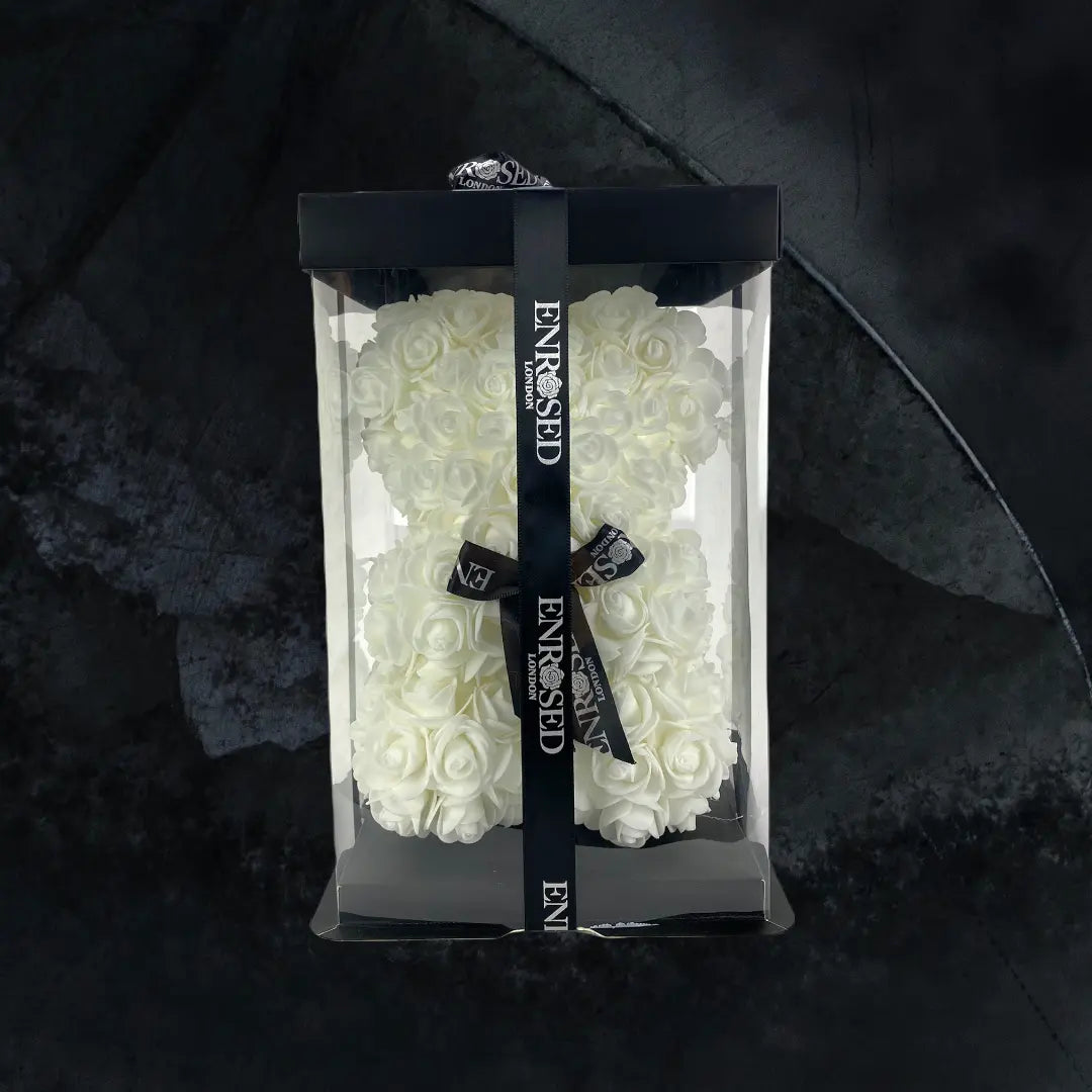 White Rose Bear - Midi - Enrosed