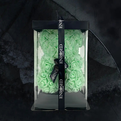 Lime Green Rose Bear - Midi - Enrosed