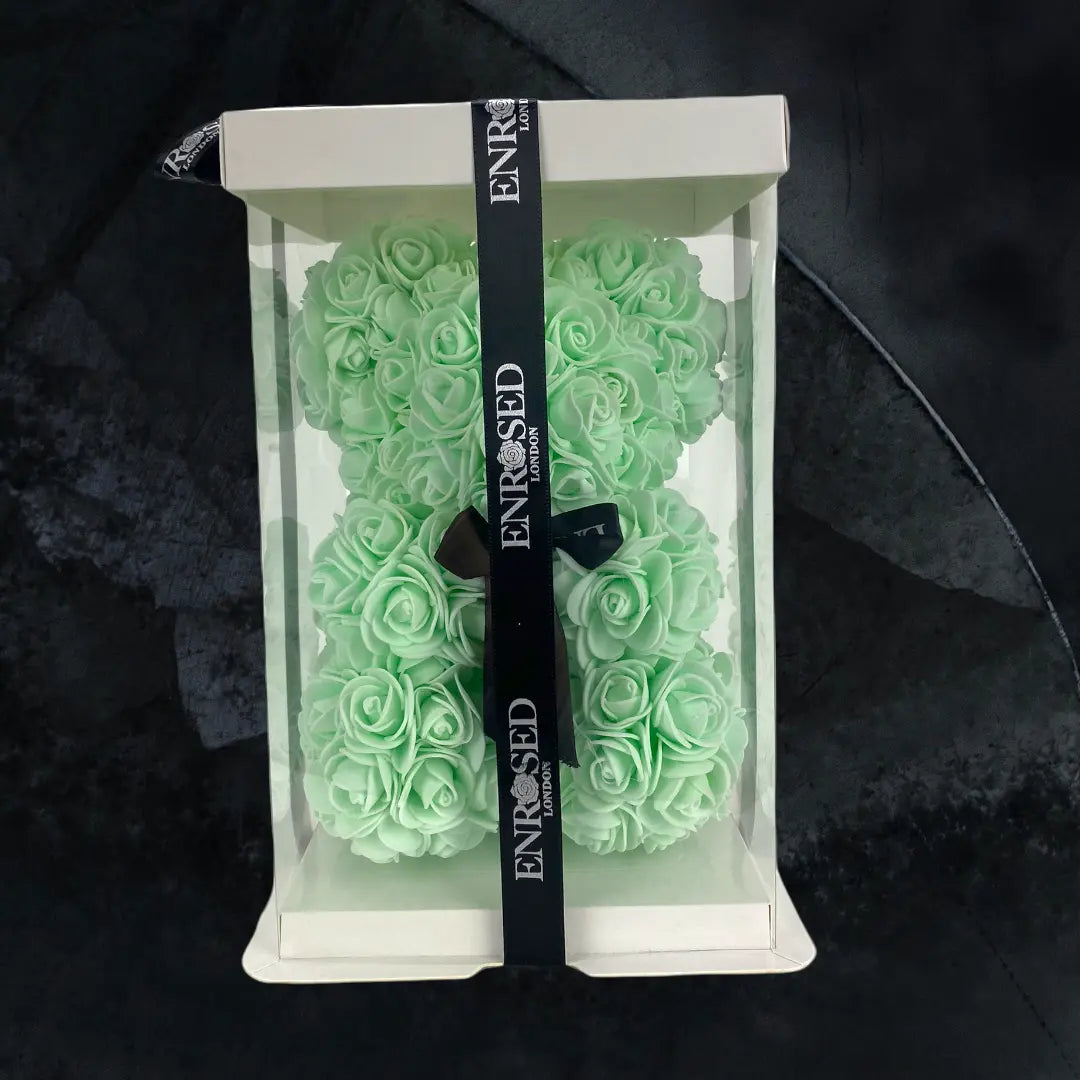 Lime Green Rose Bear - Midi - Enrosed