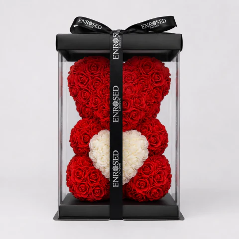 Foam — Foam rose hearts and bears for gift retail, seasonal displays and events.